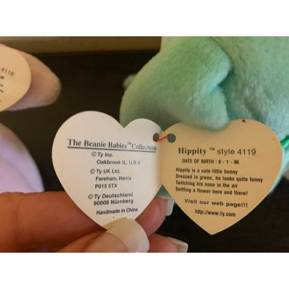 Rare all PVC Ty Beanie Babies set - Picture 4 of 8